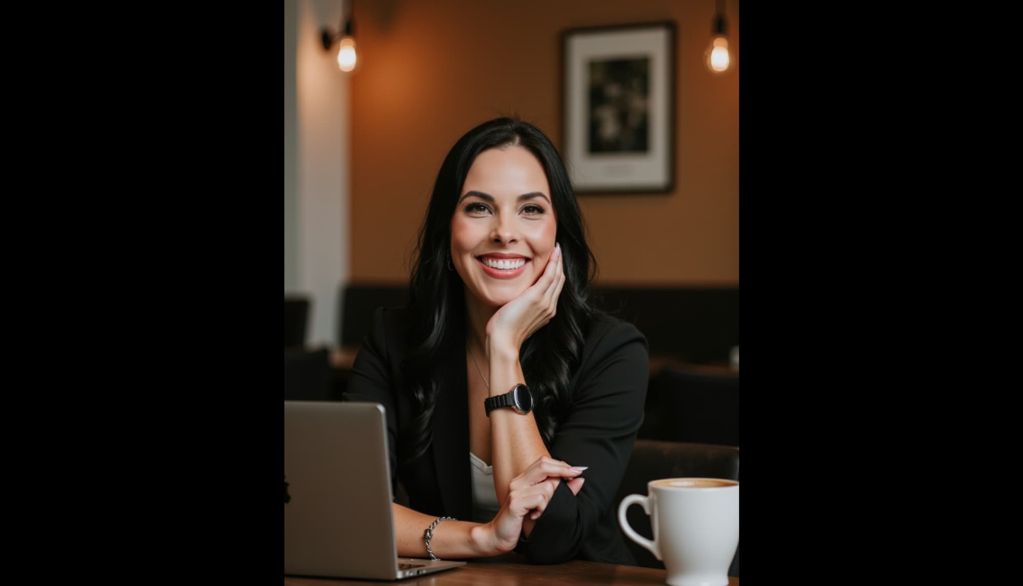 Íris Veloso, fundadora da Agência Pocar, trabalhando em branding